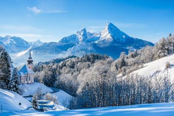 阿尔卑斯山,高山,冬天的风景图片,美丽的雪景图片