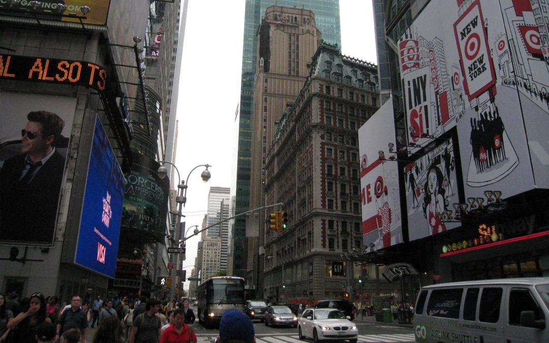 纽约百老汇大街高清风景壁纸