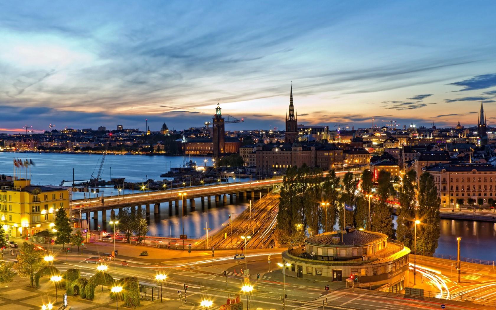 瑞典首都斯德哥尔摩建筑风景壁纸10