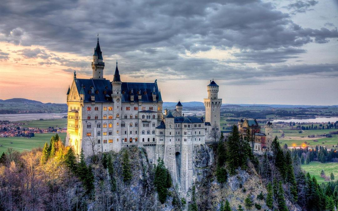 欧洲城堡高清风景壁纸