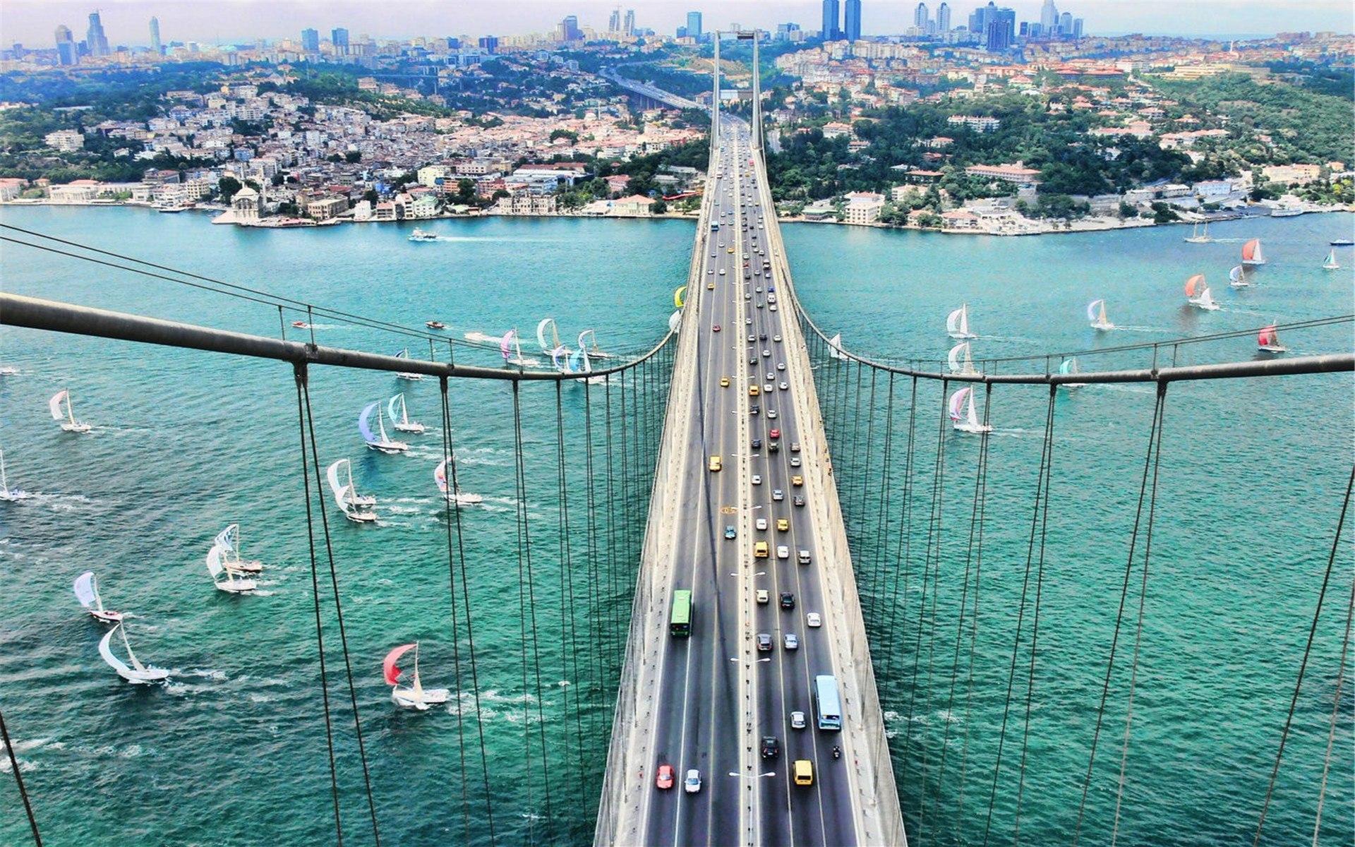 土耳其伊斯坦布尔建筑风光桌面壁纸1