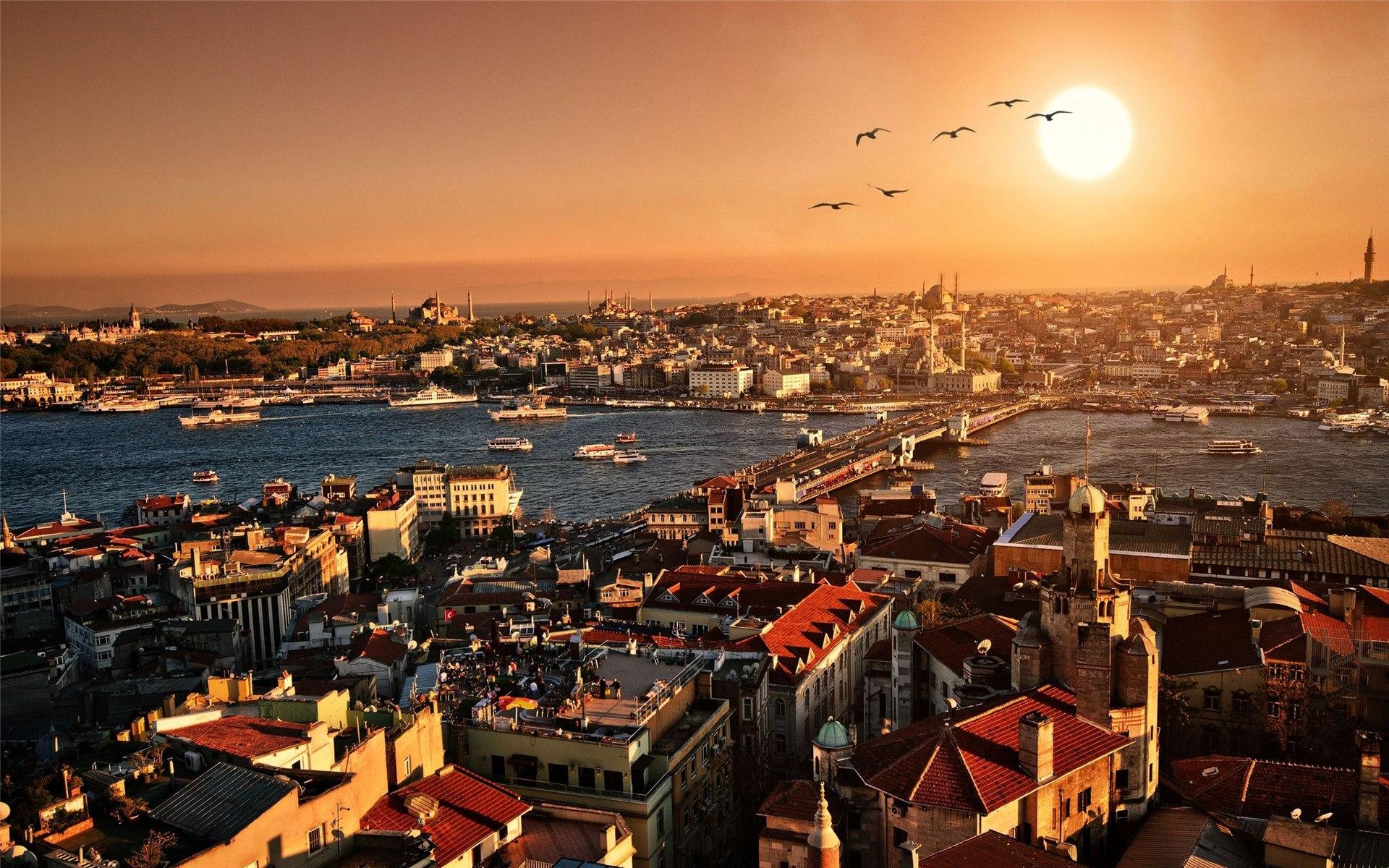 土耳其伊斯坦布尔建筑风光桌面壁纸6