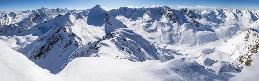 冬天的雪景3840x1200全景壁纸高清下载