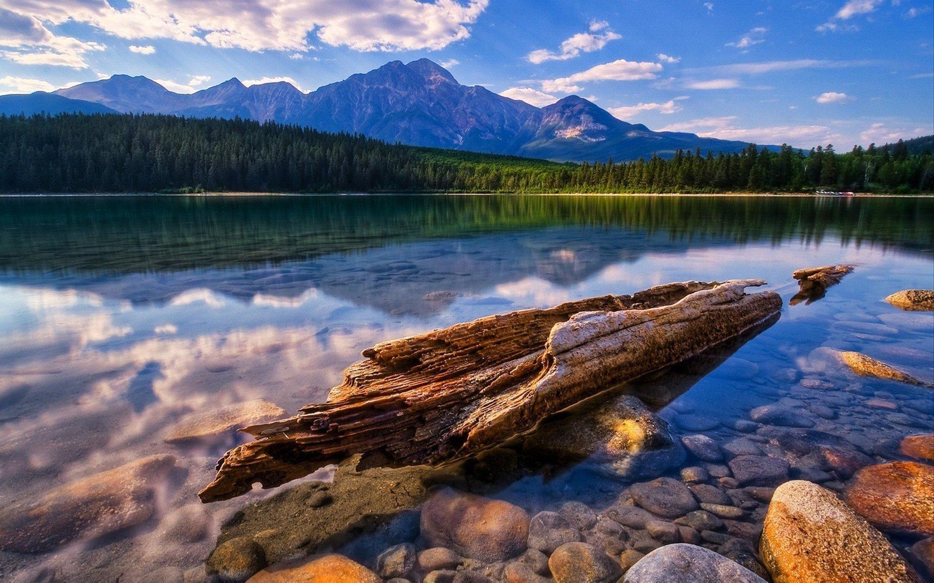 美丽的湖泊山水风景桌面壁纸16