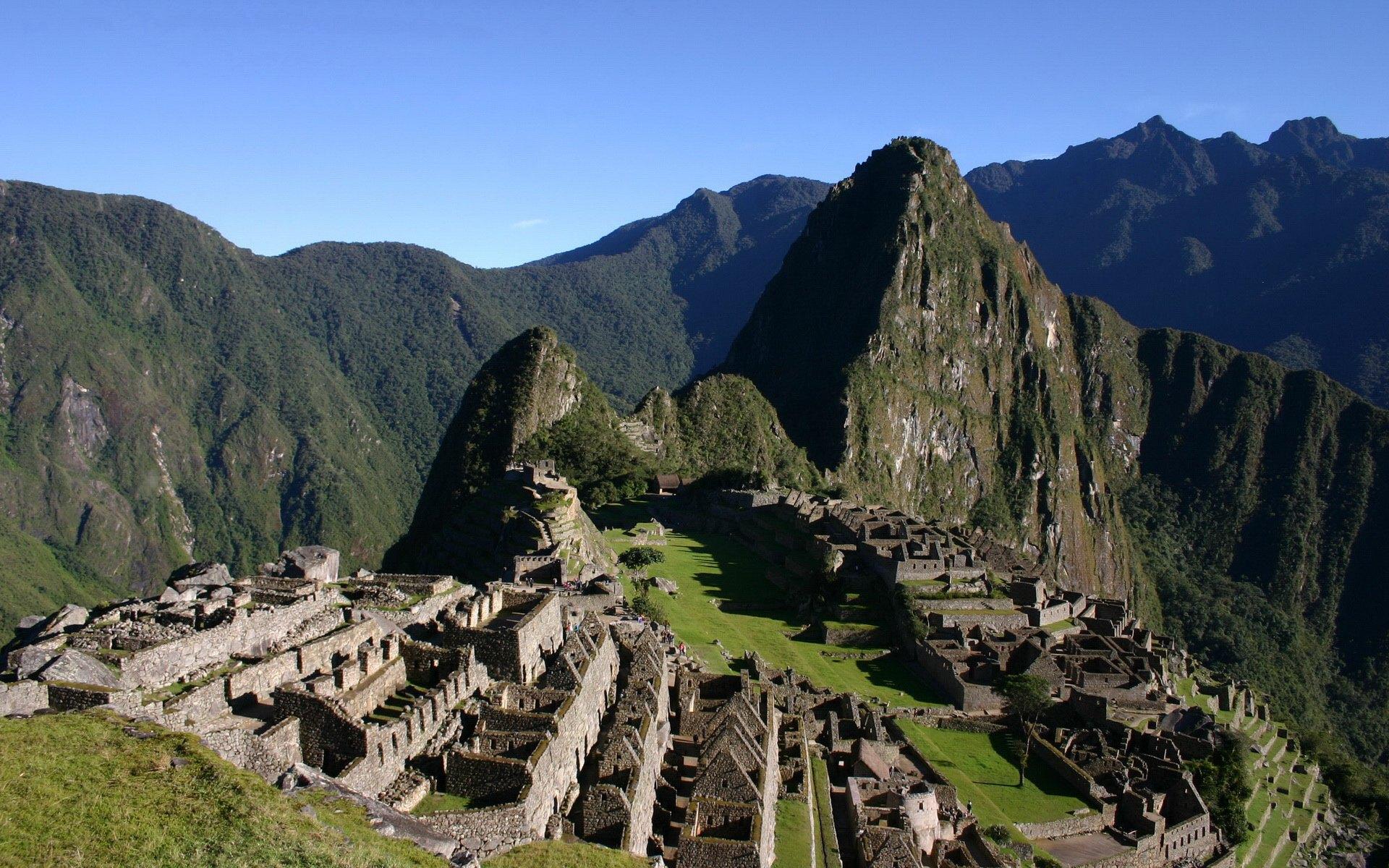 秘鲁印加古马丘比丘城建筑风景桌面壁纸10