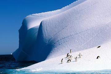 南极好看的冰山雪景高清壁纸