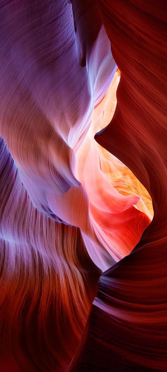 羚羊峡谷风景苹果手机壁纸