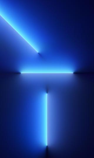 苹果iPhone13Pro 深蓝色全面屏手机壁纸