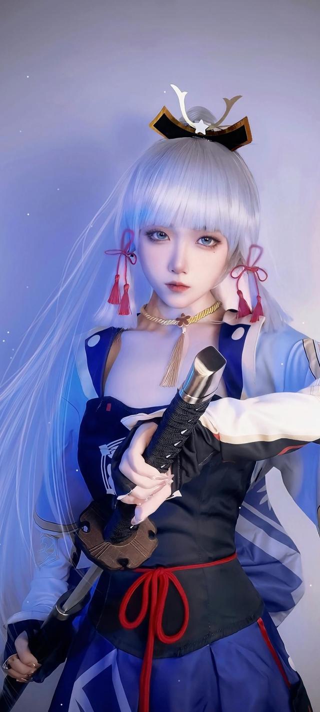 神里绫华 cosplay原神高清手机壁纸