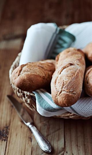 法国传统面包——长棍手机背景下载