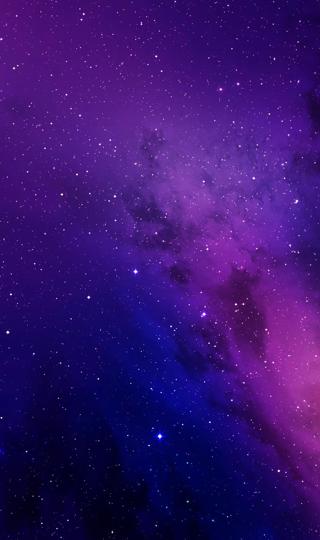 紫色星空风景手机壁纸高清图片推荐