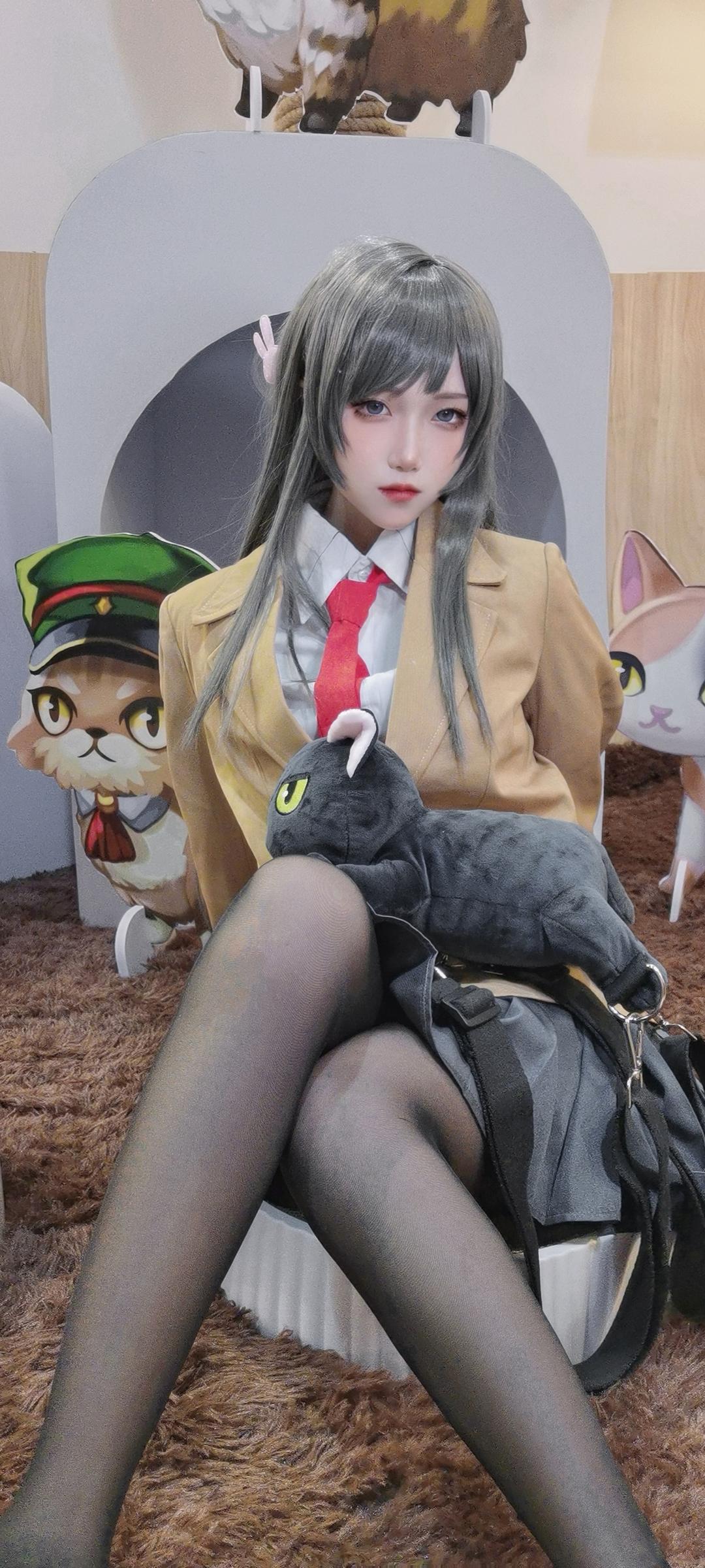 cos制服黑色丝袜图片大全手机壁纸
