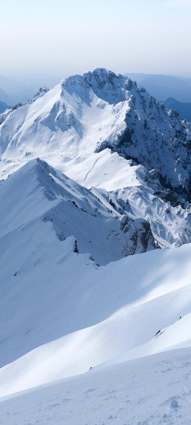 雪景雪山风景手机壁纸