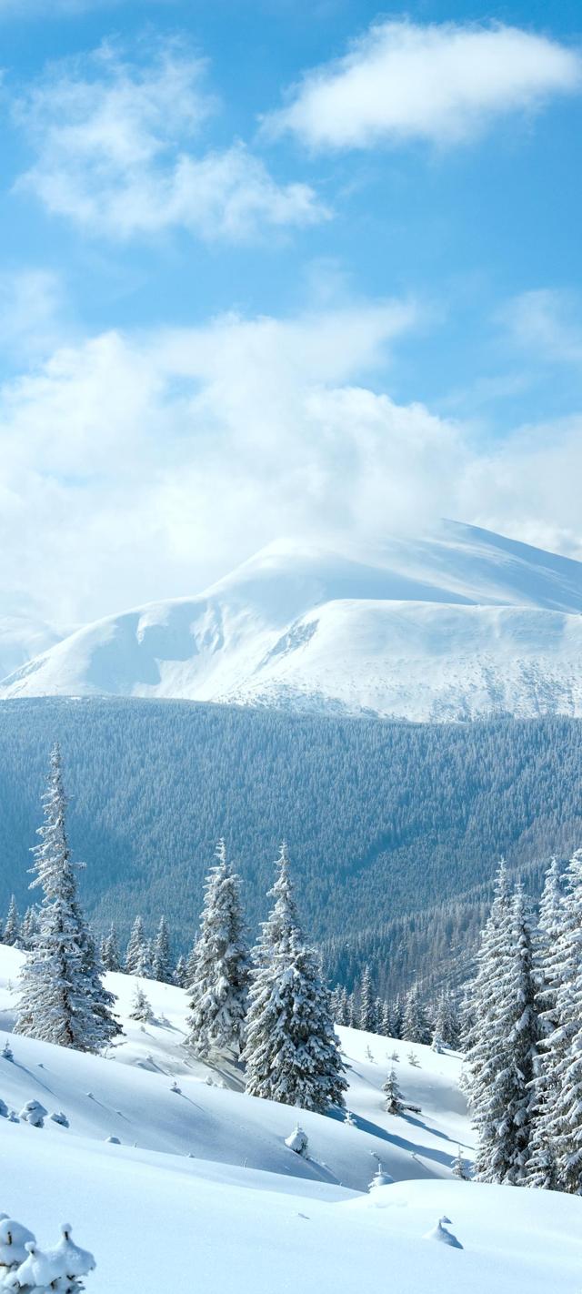 雪山雪景高清壁纸