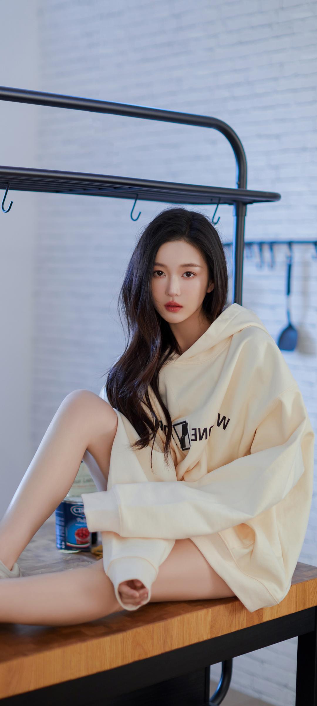文静清纯好看美女手机壁纸