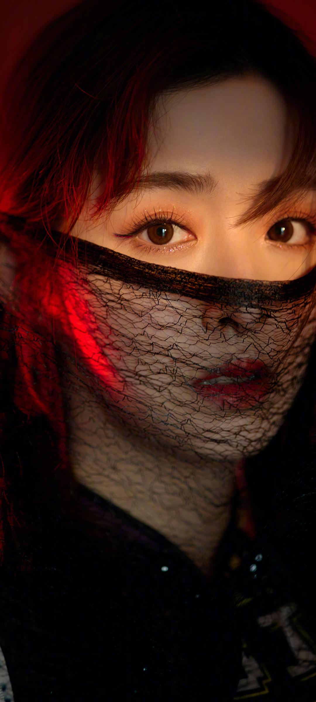 面纱美女张含韵手机壁纸