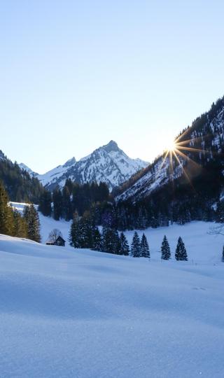 雪山风景图片高清手机壁纸