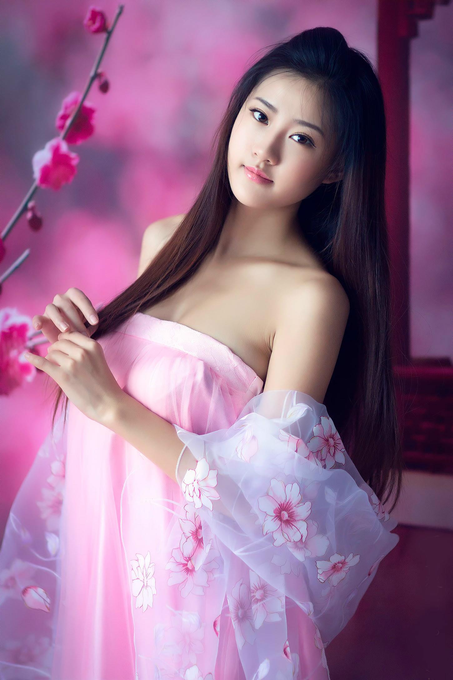 醉红尘美图美女手机壁纸