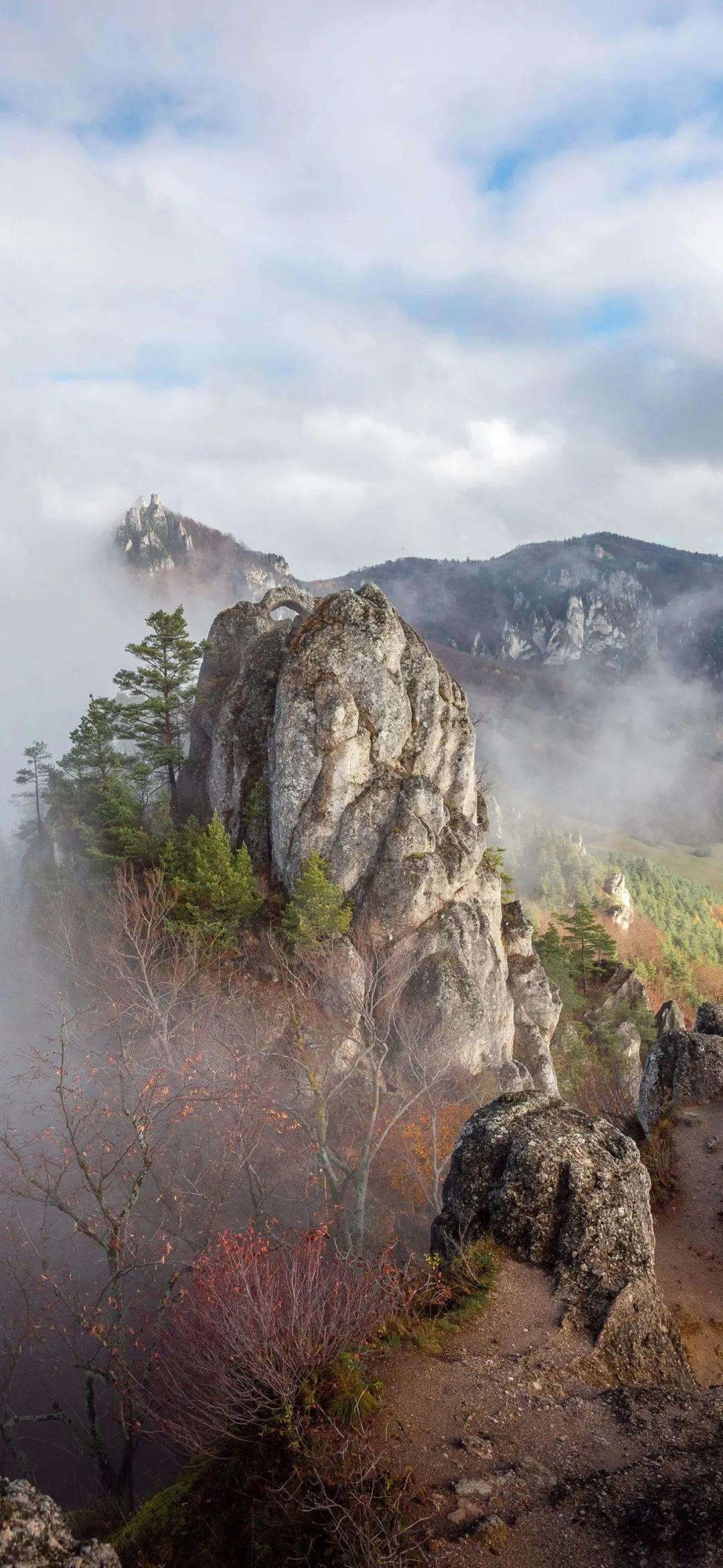 最美山峰风景手机壁纸2023