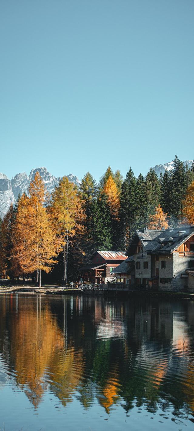 浪漫小乡村风景手机桌面壁纸