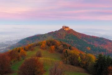 秋天的城堡自然风景壁纸