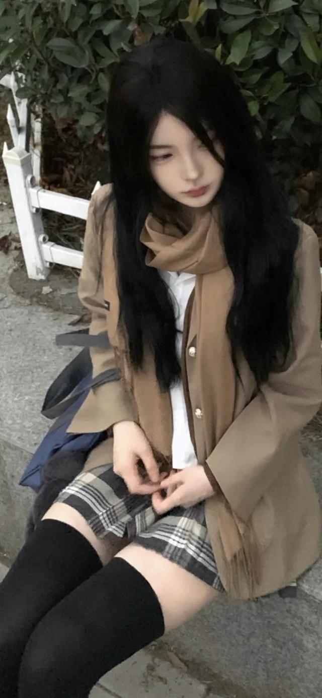 jk制服壁纸 竖屏 漂亮女生手机壁纸