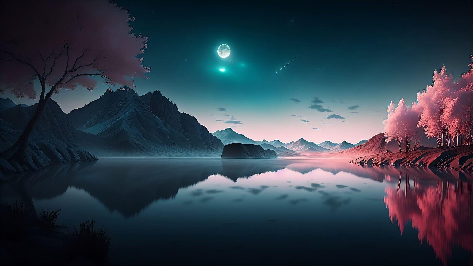 惊艳到极致的神仙壁纸 超仙唯美治愈系风景背景图2